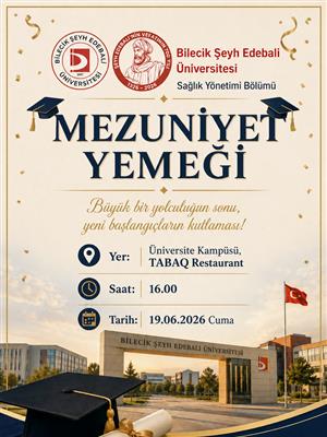 Mezuniyet Yemeği Etkinliği Gerçekleştirildi
